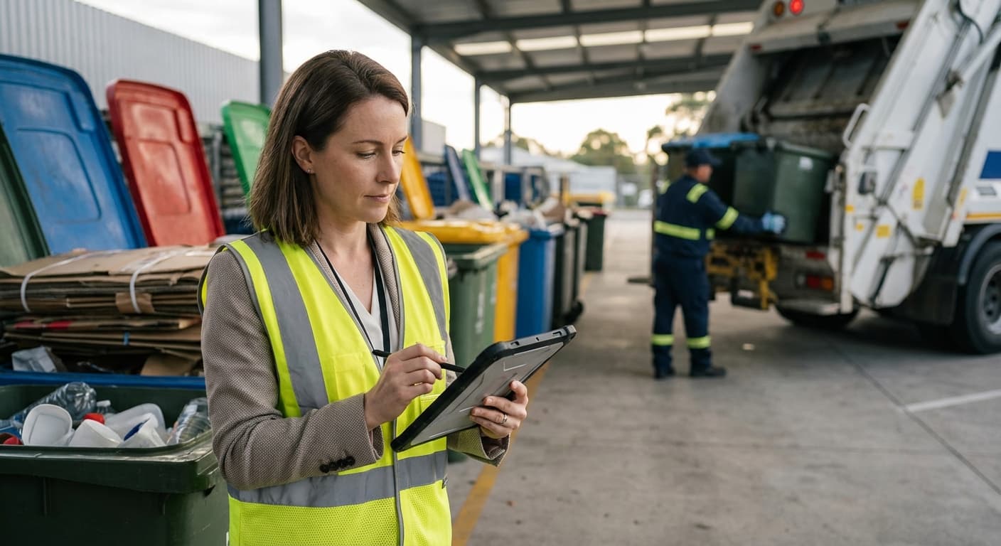 Jak dokumentować proces odbioru odpadów dla organów kontrolnych?