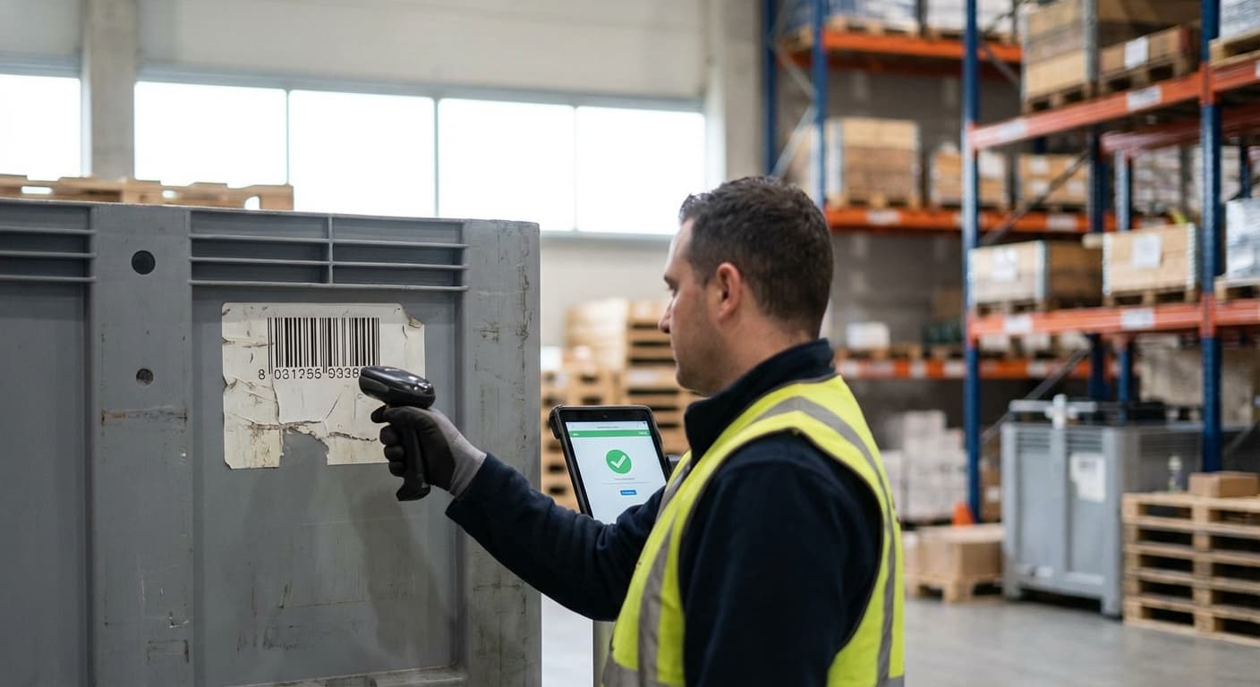 Eliminacja błędów w identyfikacji pojemników – realne przykłady.